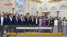 Erdoğan: ''ŞİÖ için katkı sağlamaya devam edeceğiz''